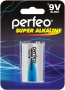 Батарейка крона Perfeo 6LR61 alkaline 9 вольт BL1