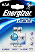 Батарейка Energizer FR03 AAA L92 ultimate lithium, упаковка 2 шт. 
