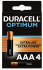 Батарейка  DURACELL OPTIMUM LR03 BL4