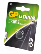 Батарейка GP Lithium GPCR2032-7CR1 Japan CR2032 BL1